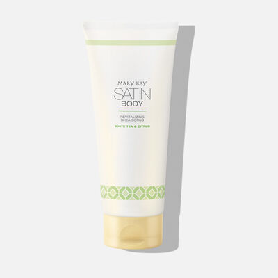Exfoliante Revitalizador de Karit&eacute; T&eacute; Blanco y C&iacute;tricos Satin Body&reg;