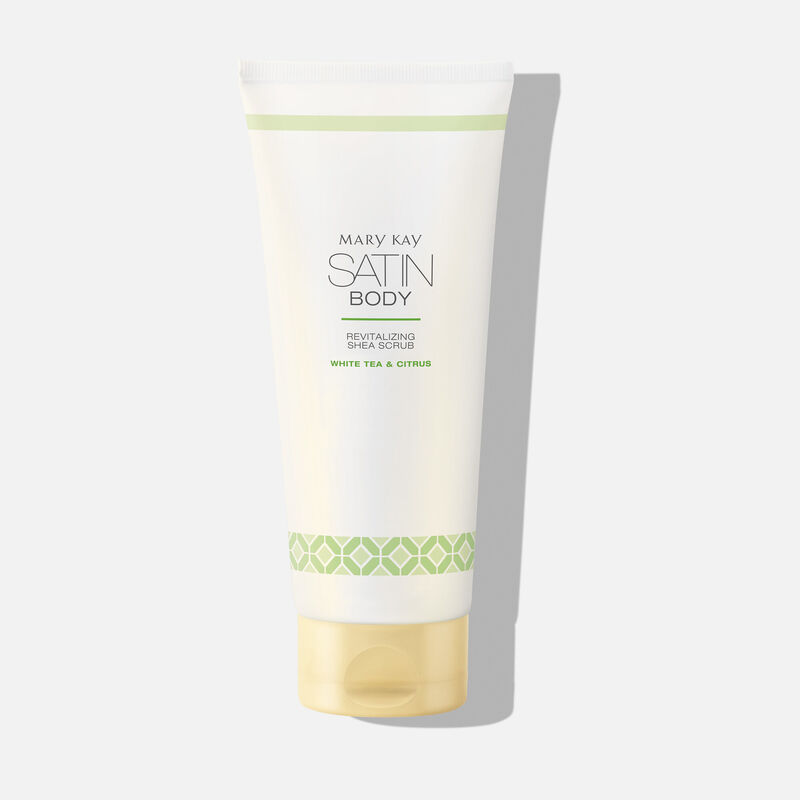 Exfoliante Revitalizador de Karit&eacute; T&eacute; Blanco y C&iacute;tricos Satin Body