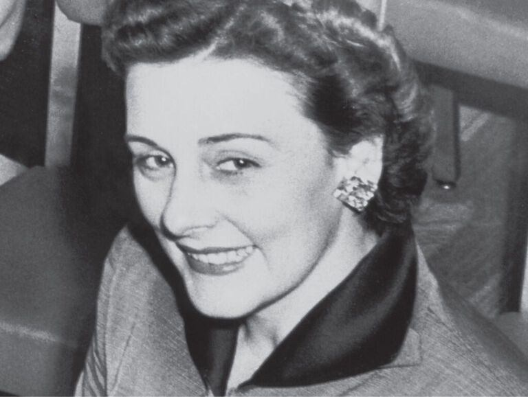 Fotograf&iacute;a antigua de la fundadora de Mary Kay