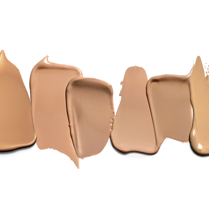 Variedad de muestras de tonos claros y medios de la Base de Maquillaje TimeWise&reg; 3D&trade; acabado mate