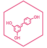 Icono del ingrediente resveratrol encapsulado.