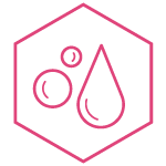 Ilustraci&oacute;n del ingrediente con gotas de hidrataci&oacute;n, representando los &aacute;cidos grasos.